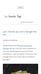 Mobile Screenshot of lanouvellepage.com